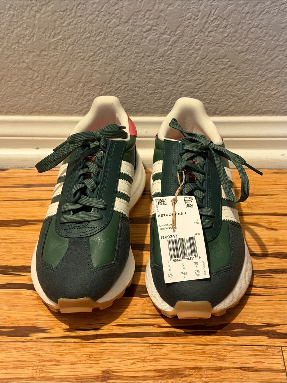 Adidas RETROPY E5 'GREEN OXIDE' Men’s - 5.5/Women’s -6.5